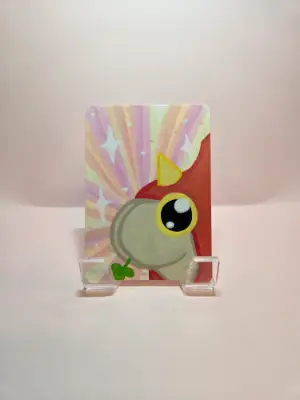 Peeking Pokémon #6: Wurmple aceo art card thumbnail 1
