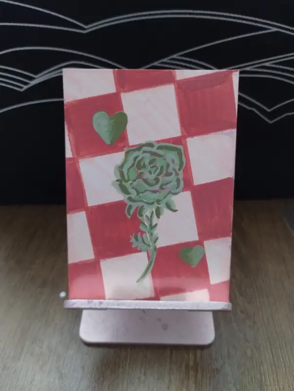 Sage Rose aceo art card