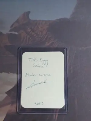 Eggy Star aceo art card thumbnail 2