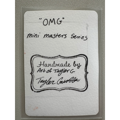 OMG aceo art card thumbnail 2