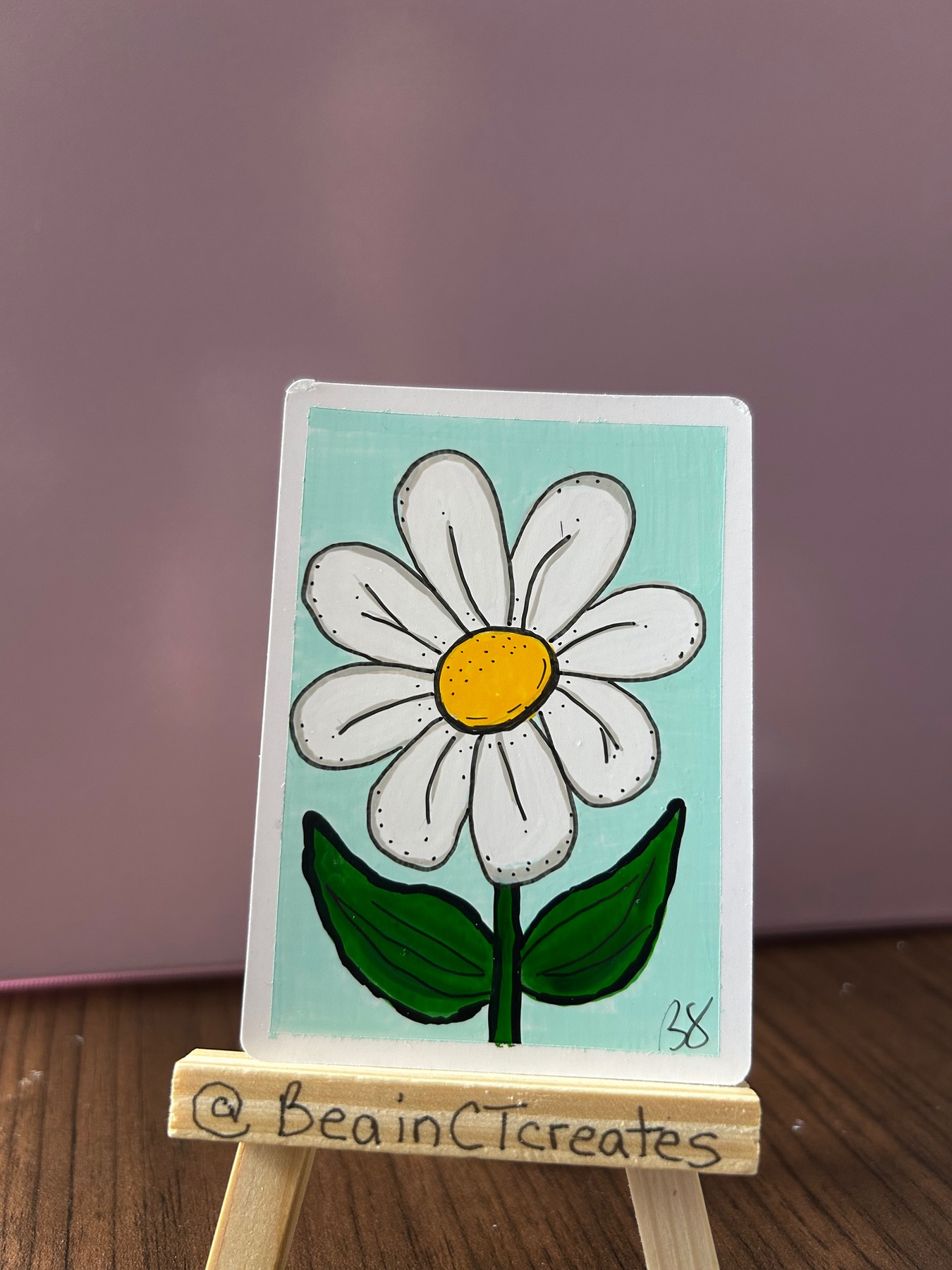 Sunny aceo art card