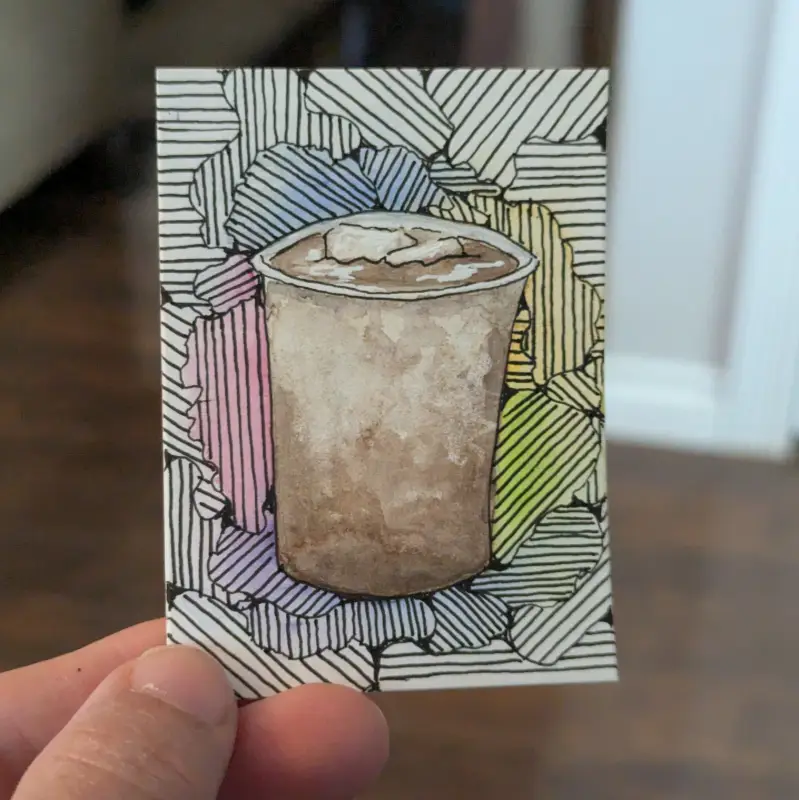 Nitro aceo art card