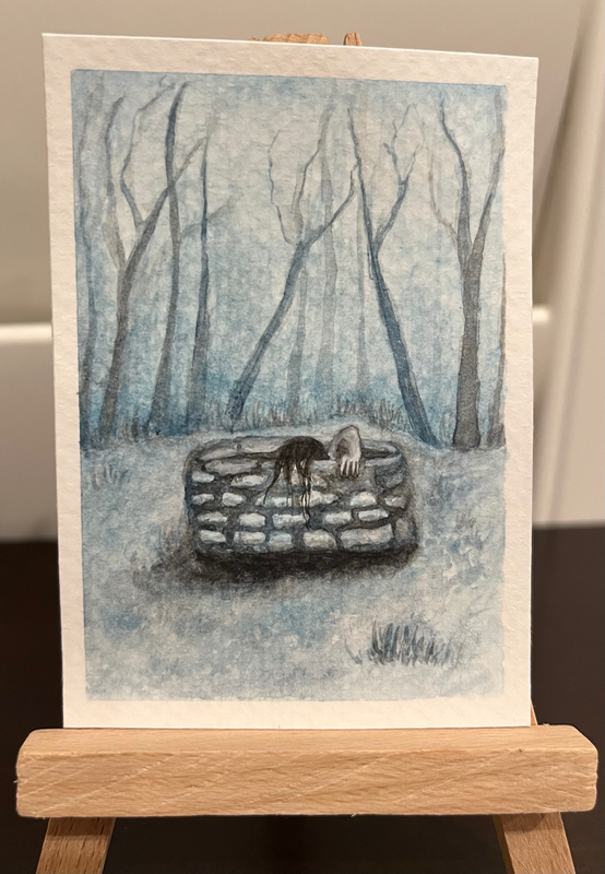 Seven Days aceo art card