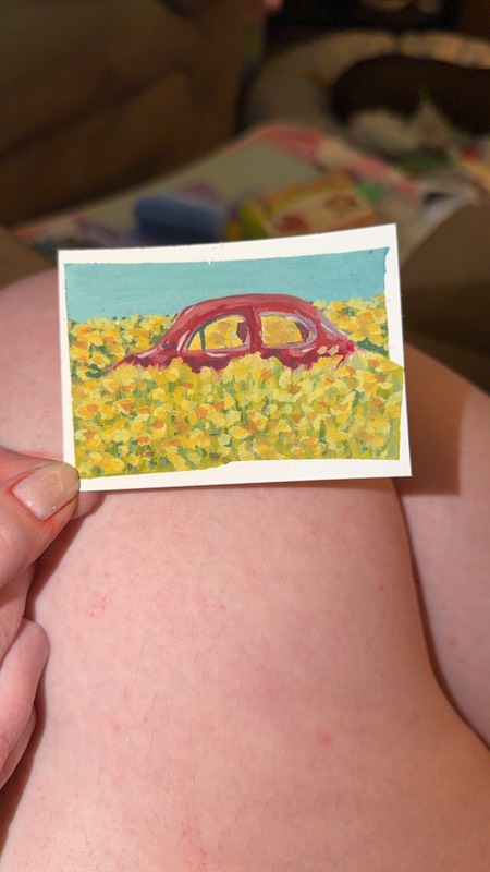 Midsommar aceo art card