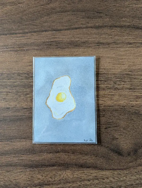 The Egg #2 aceo art card