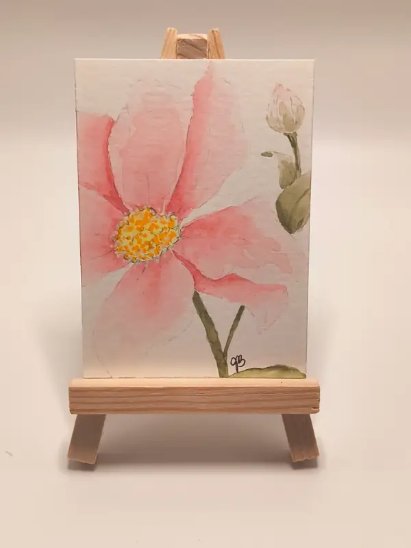 Morning Bloom aceo art card