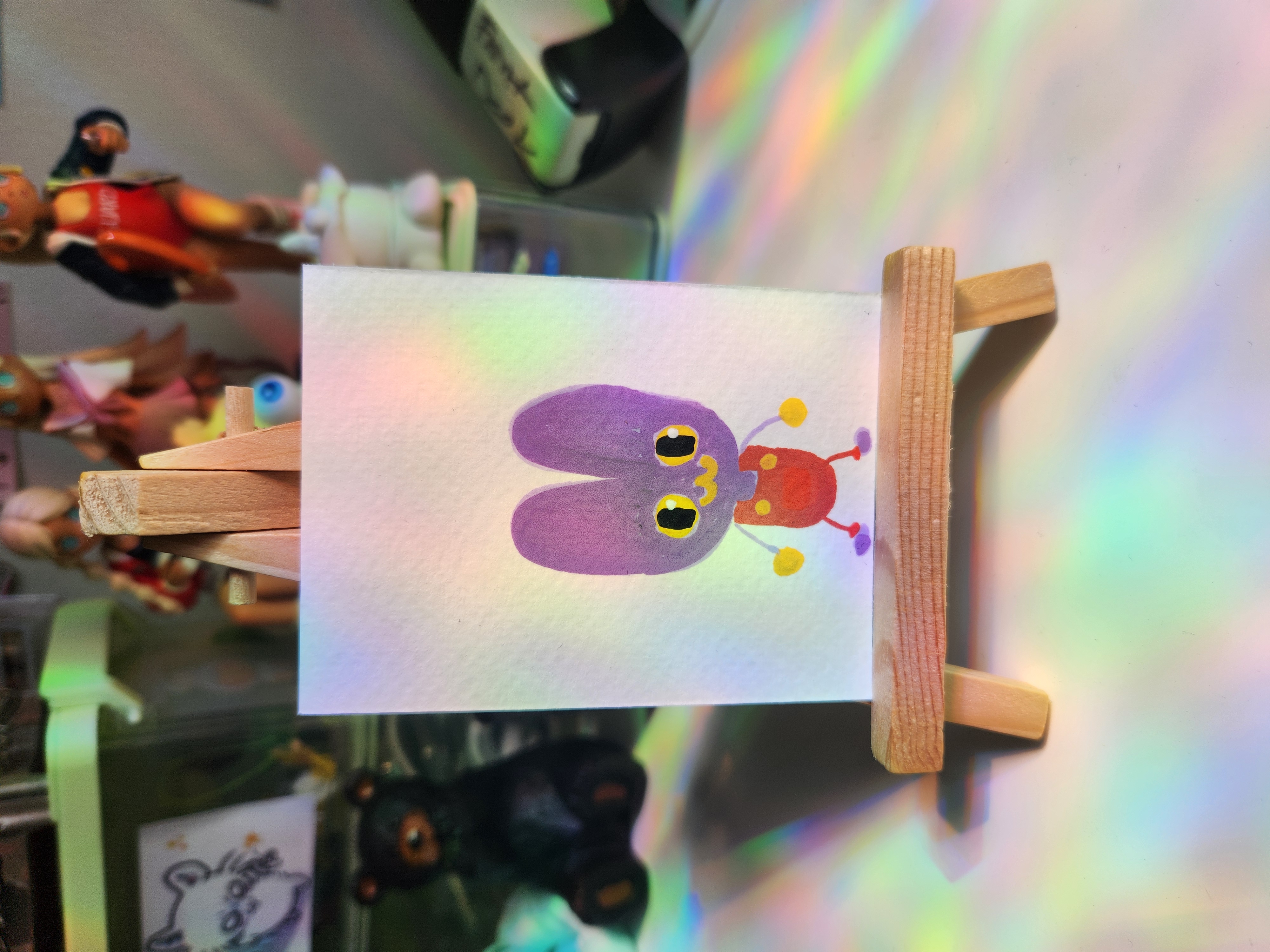 Tiny Jax aceo art card