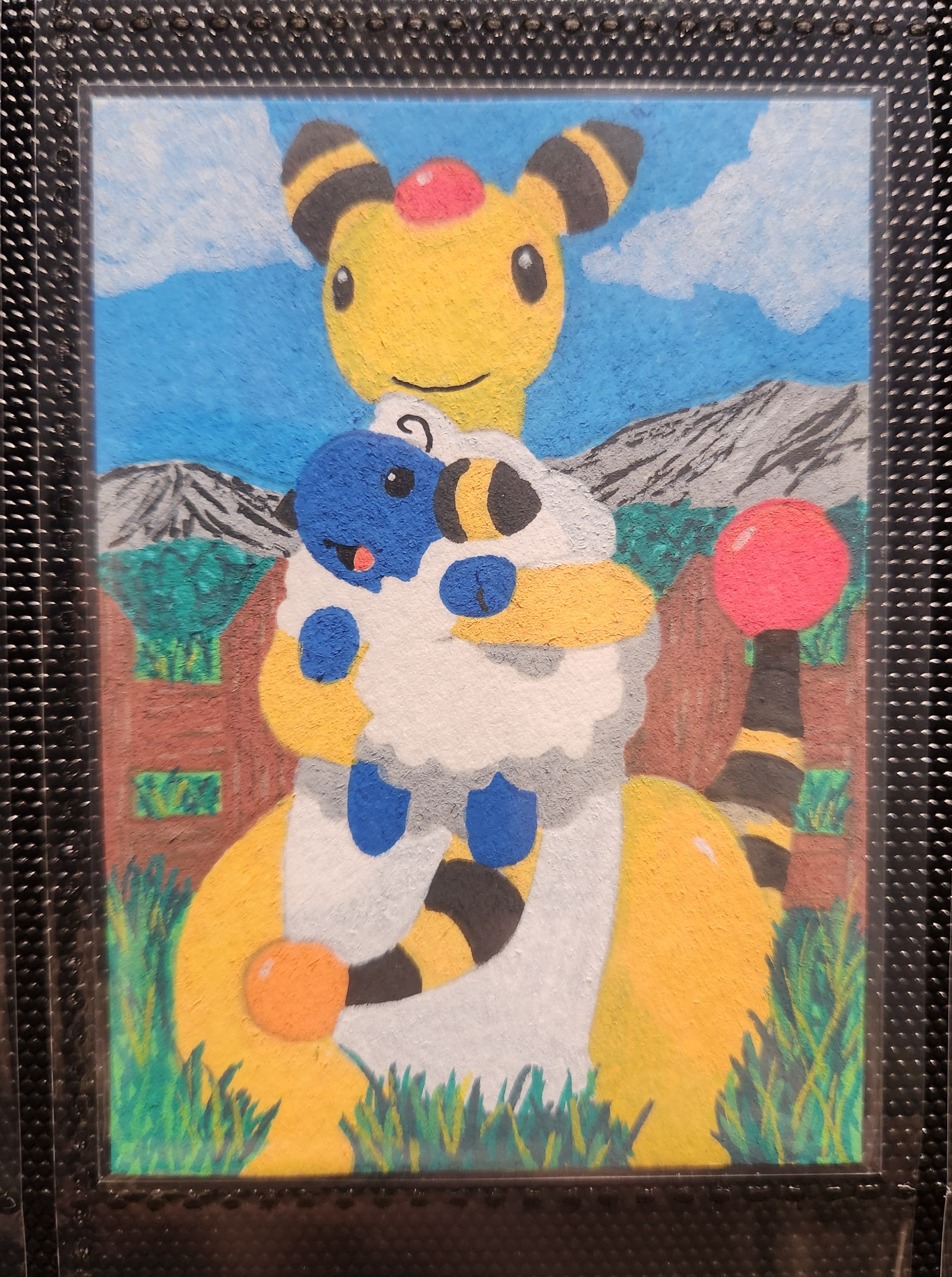 Mama and Baby aceo art card