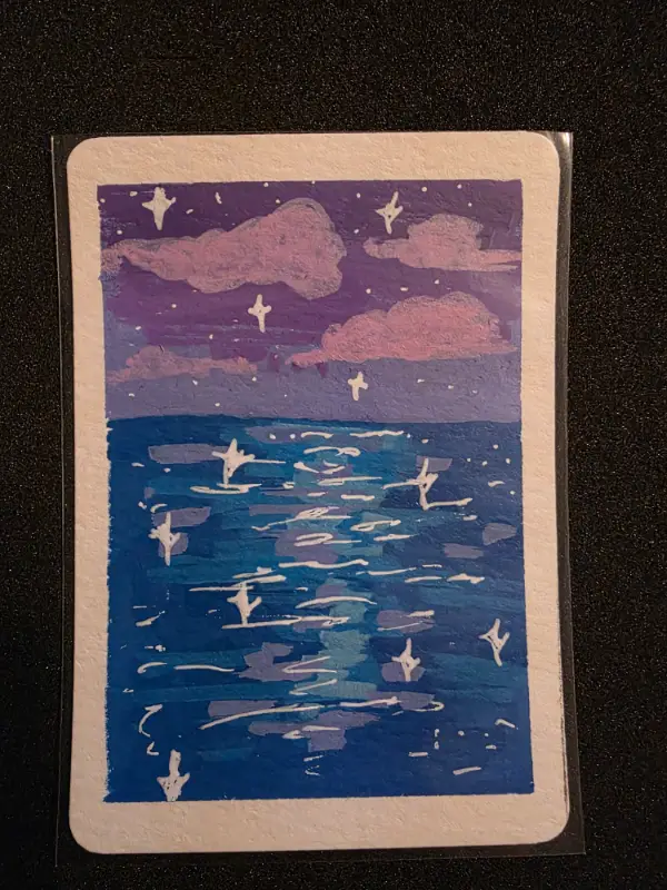 Serenity 2.5x3.5in aceo art card