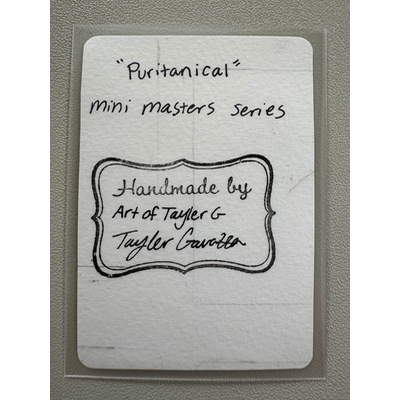Puritanical aceo art card thumbnail 2