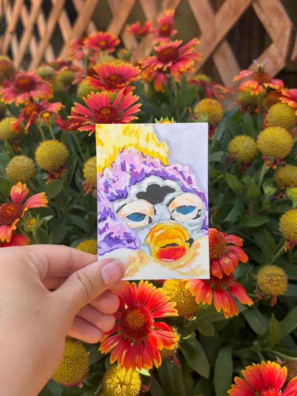ACEO Original "Favorite 90s Nightmare" aceo art card