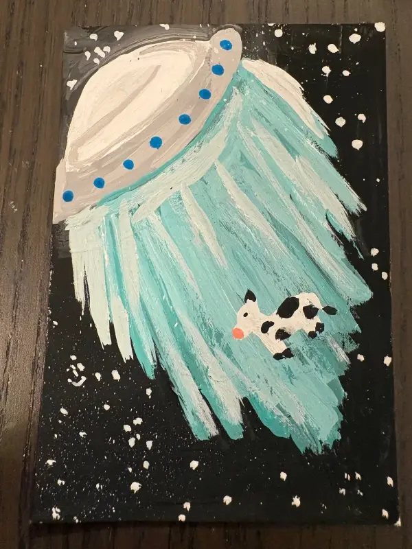 ''Got Milk?" aceo art card