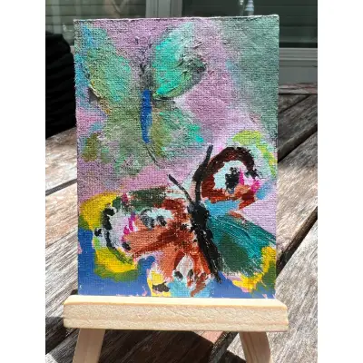 Passing Through aceo art card thumbnail 1