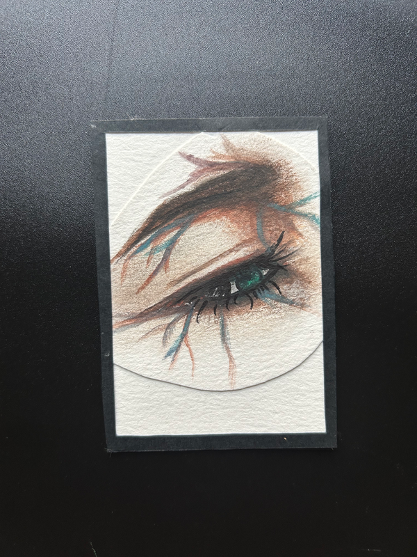 Eye Series #2 aceo art card