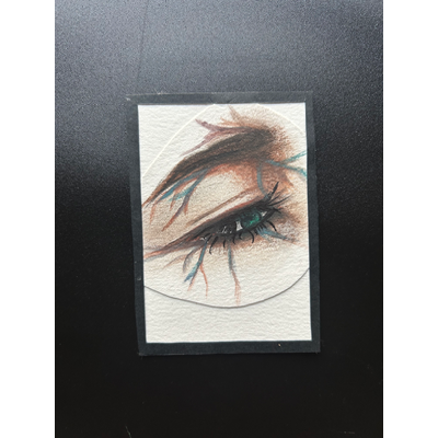 Eye Series #2 aceo art card thumbnail 1