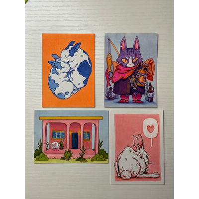 La Casita aceo art card thumbnail 4