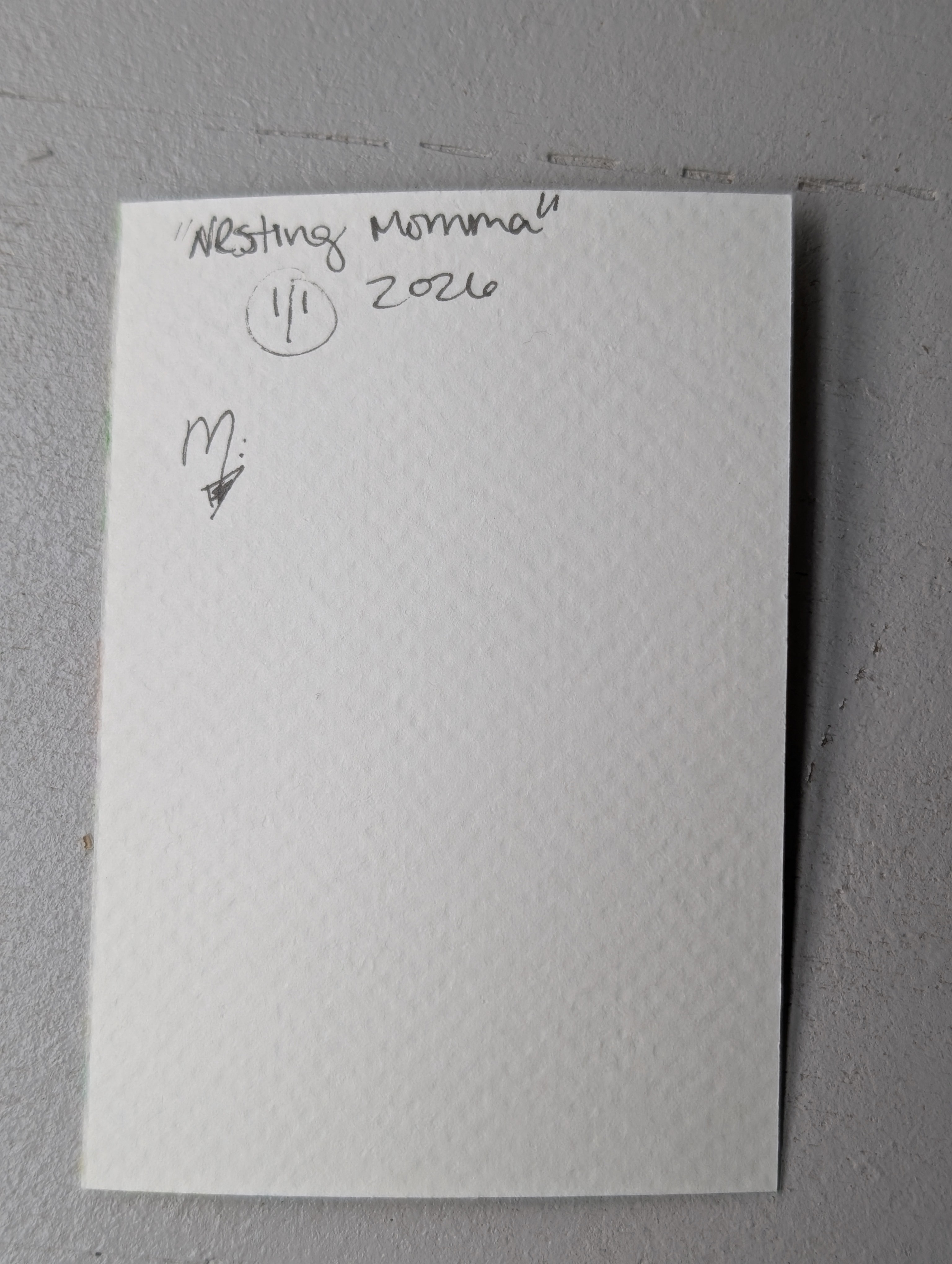 Nesting Momma aceo art card thumbnail 2