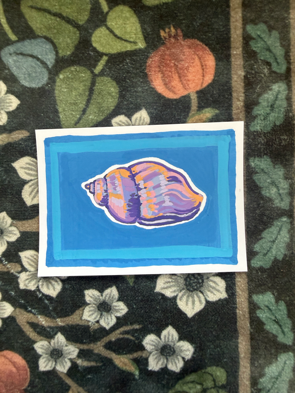 She’s a Shell aceo art card