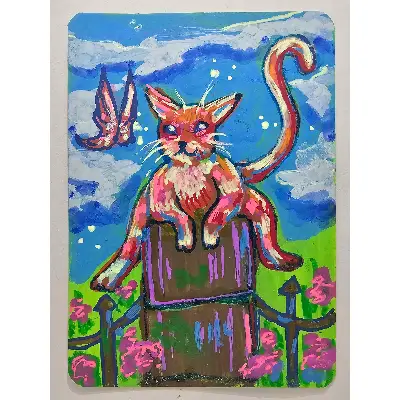 Sploot aceo art card thumbnail 2