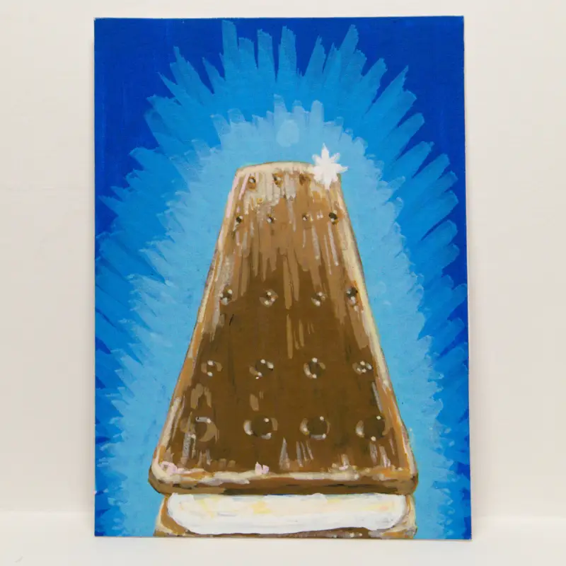 ice cream sandwich - card No. 11 aceo art card