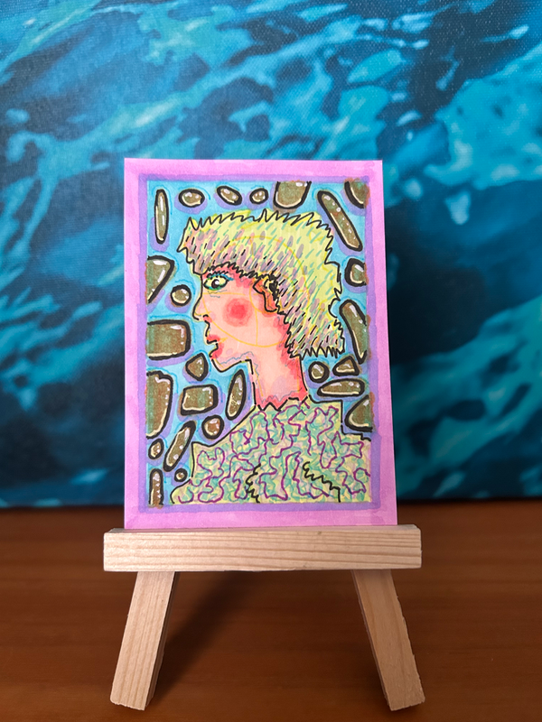 Jester aceo art card