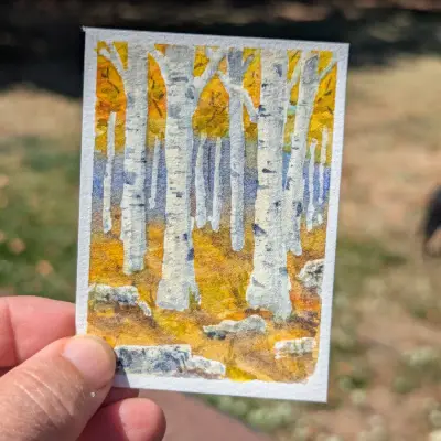 High Country #1 aceo art card thumbnail 5
