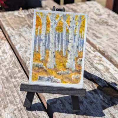 High Country #1 aceo art card thumbnail 2