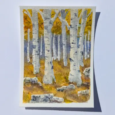 High Country #1 aceo art card thumbnail 3