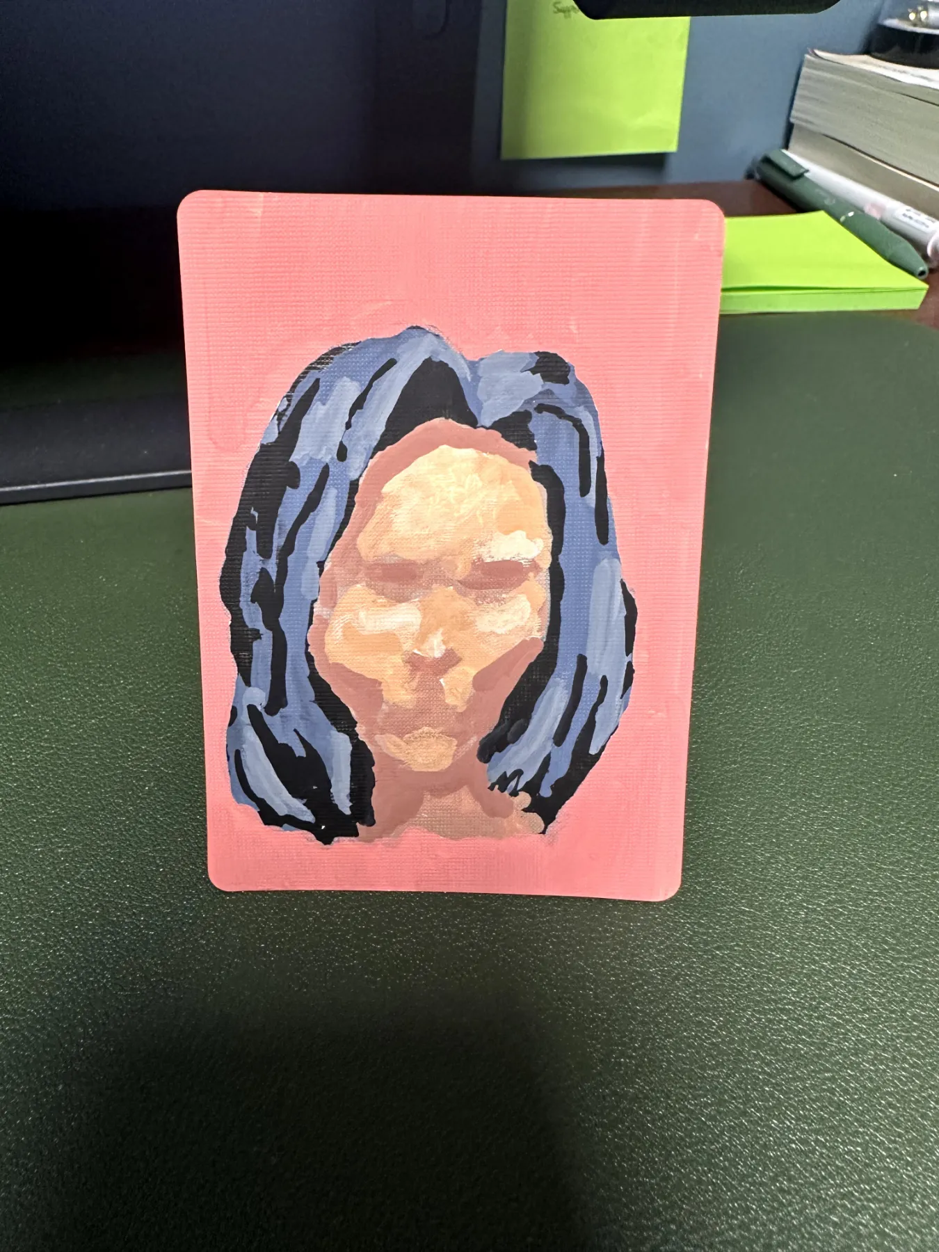 Haircut aceo art card