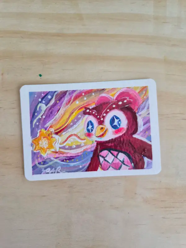 Shooting Star 🌠 aceo art card