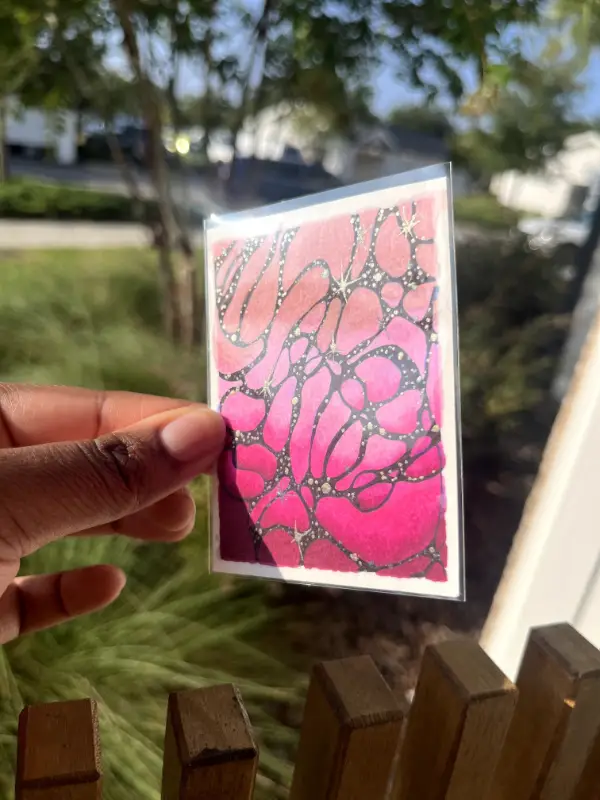 Stardust aceo art card