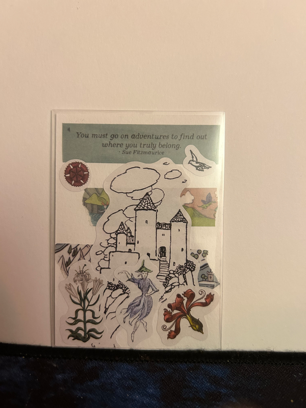 Adventure aceo art card