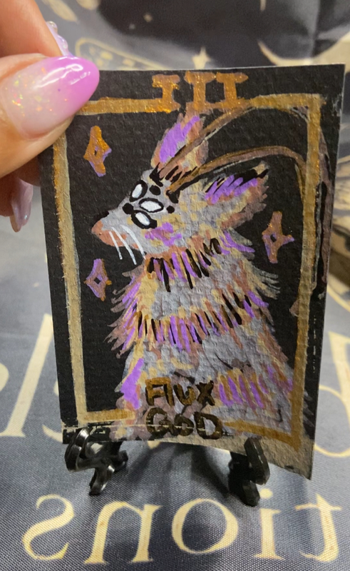 Flux God aceo art card