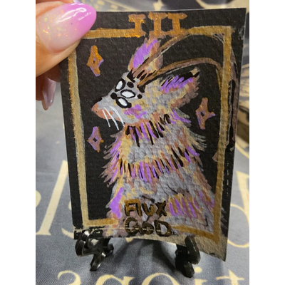 Flux God aceo art card thumbnail 1