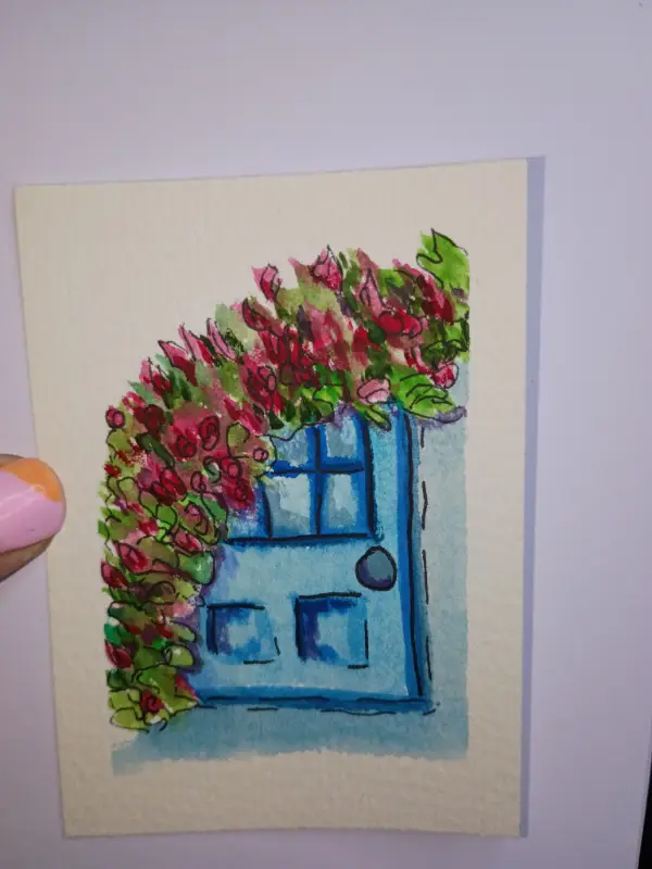 Hope for home aceo art card