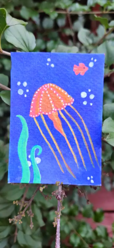Under the Sea aceo art card