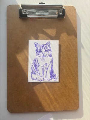 “Colorful Kitty’s” set of 3 Aceos aceo art card thumbnail 4