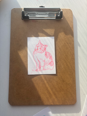 “Colorful Kitty’s” set of 3 Aceos aceo art card thumbnail 2