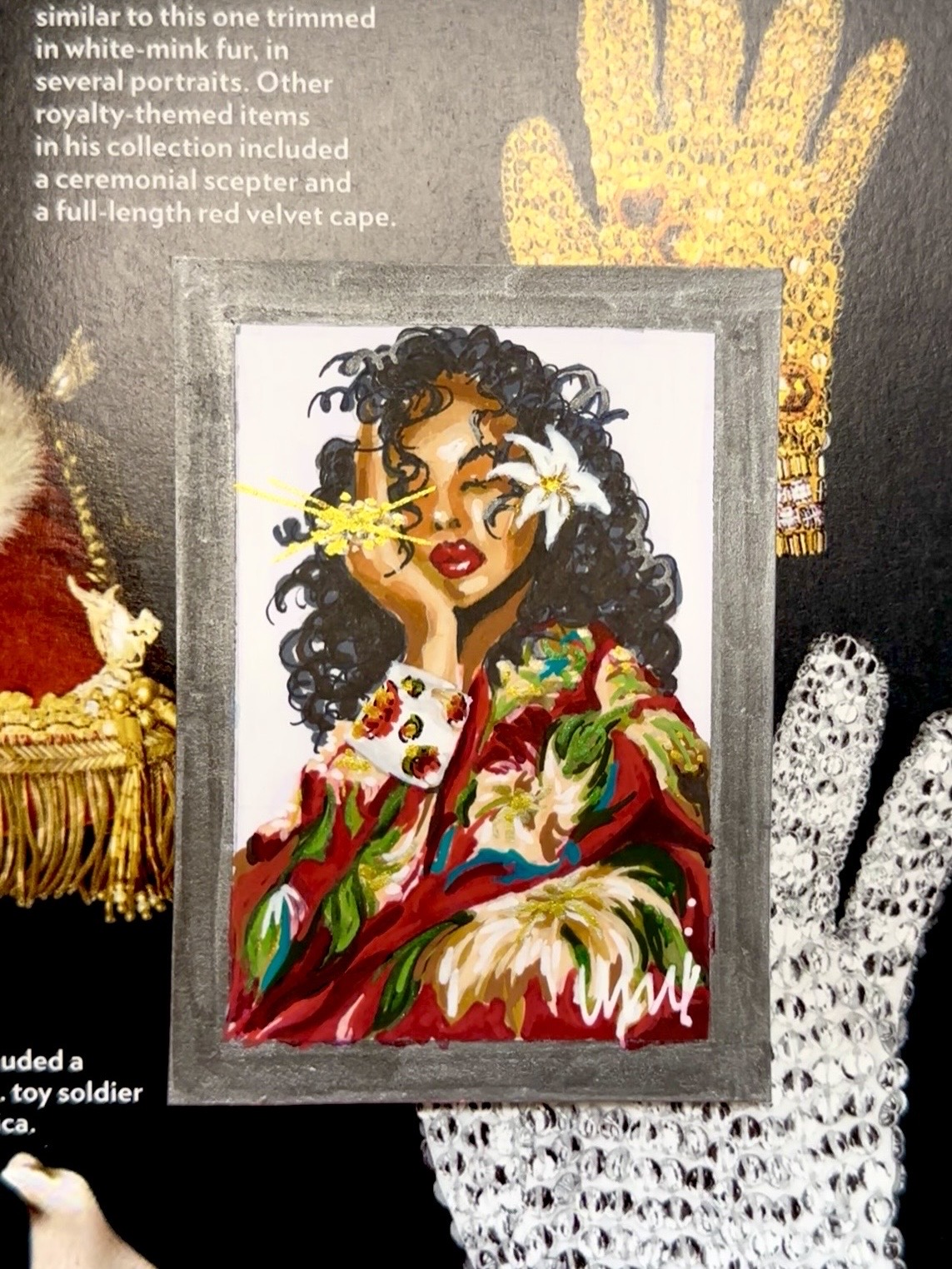 Missing You aceo art card