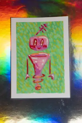 Rose aceo art card thumbnail 1