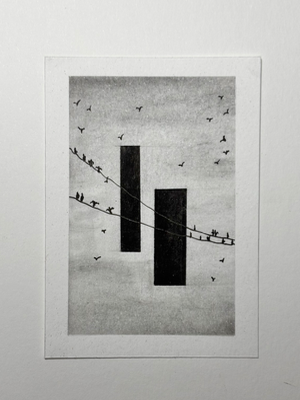 Polaroids from the Void (1/5) aceo art card thumbnail 1