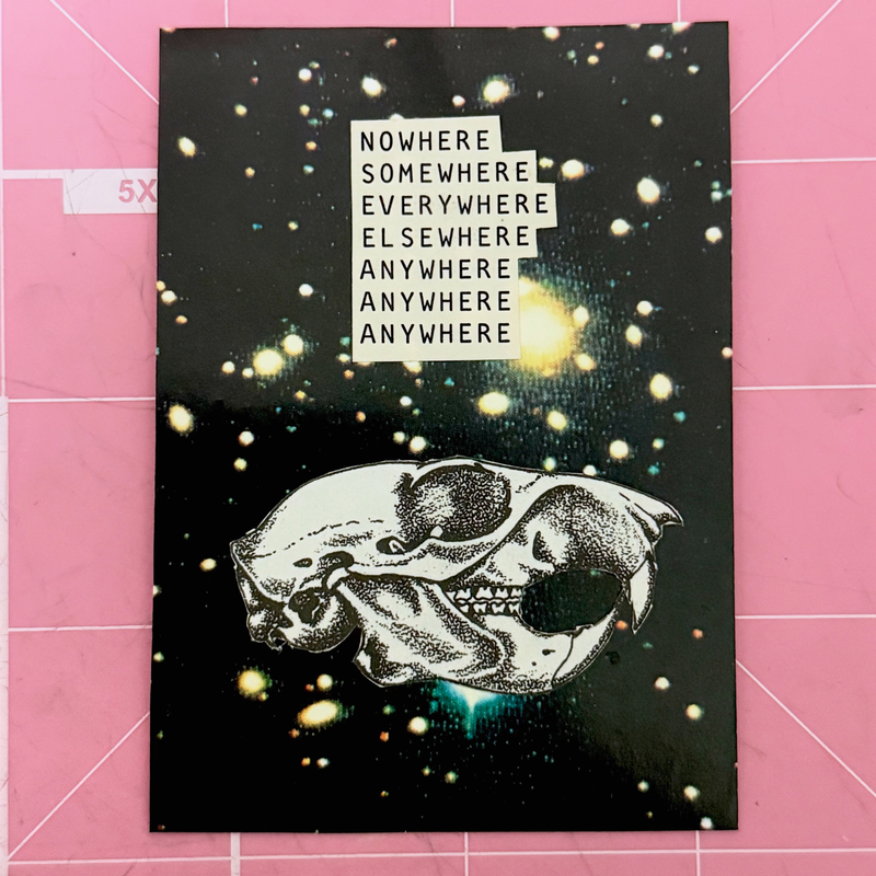 Anywhere aceo art card