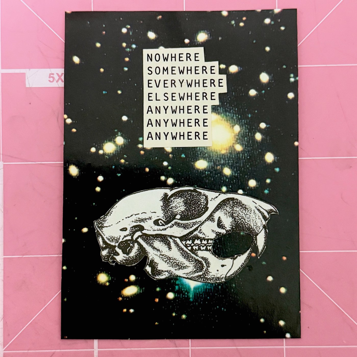 Anywhere aceo art card