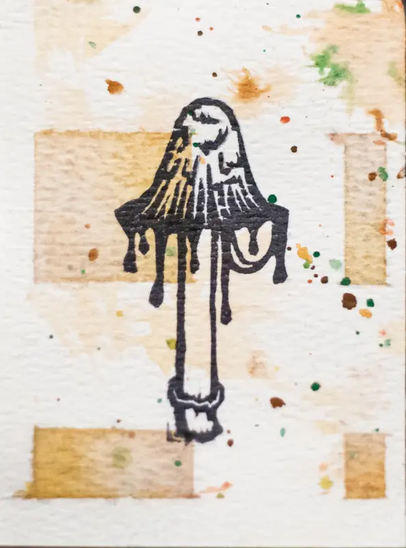INKY - 10/17 aceo art card