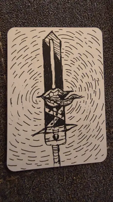 Soul Eater Fan Art aceo art card