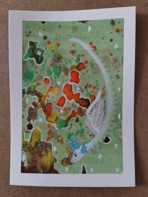 Autumn Dreams aceo art card