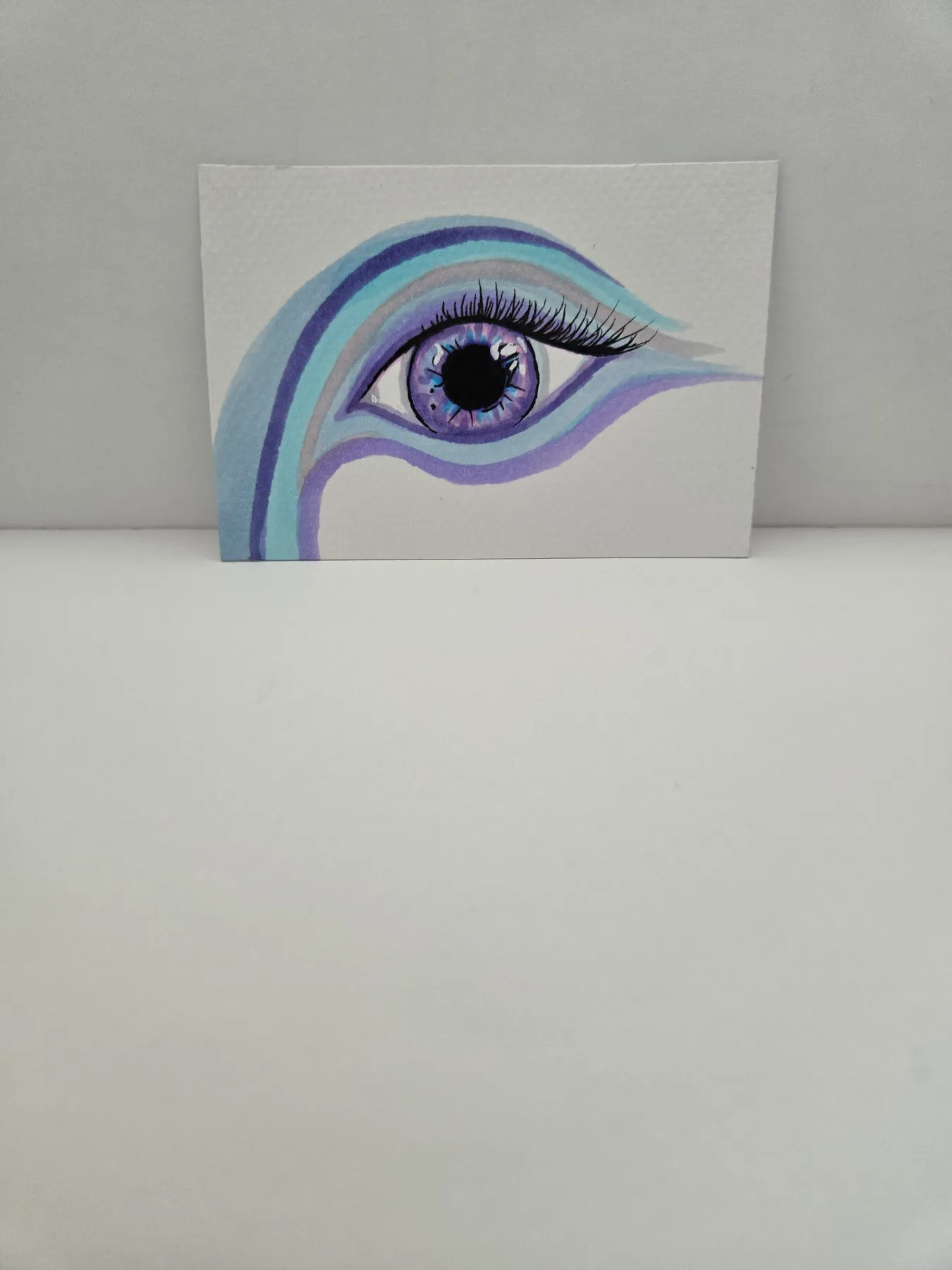 Goose Eye aceo art card