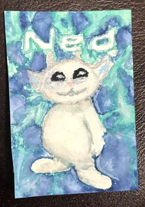 Twenty One Pilots Ned Chlorine Pool aceo art card