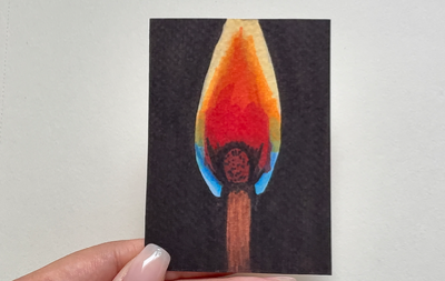 Let’s Match aceo art card thumbnail 2