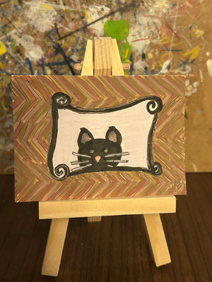 Sneaky Paul aceo art card thumbnail 2